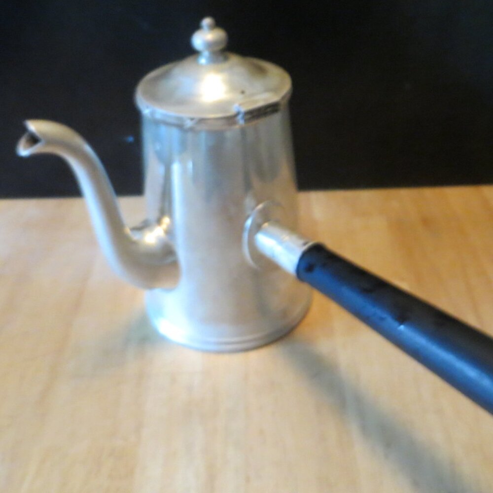 Vintage International Silver Co. Silver Soldered Coffee Pot, SH0808, 1.25 pints